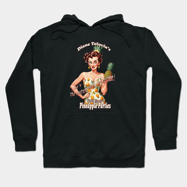 Diane Toluvia's Pineapple Parties Hoodie by Vixen Games